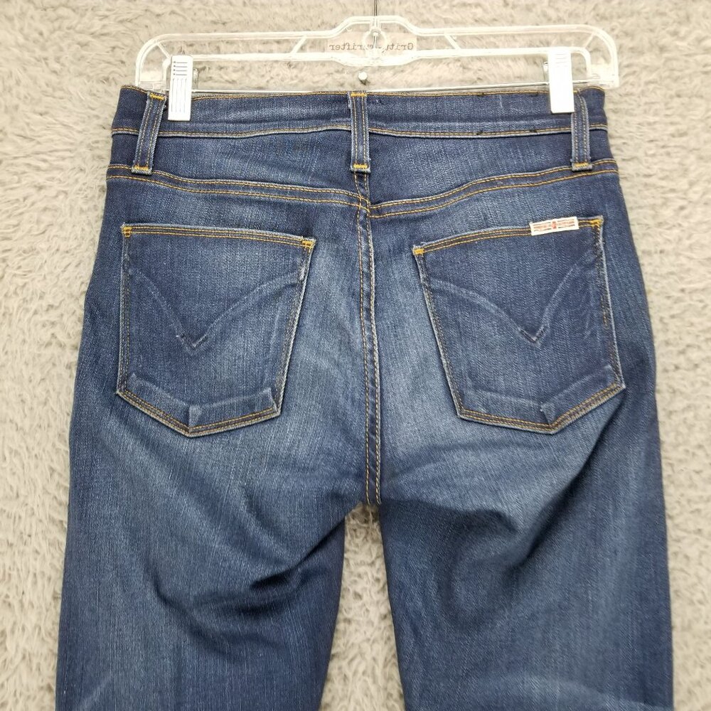 Hudson Jeans Womens 27 Blue Nico Super Skinny Stretch Denim *Read* - Picture 11 of 16